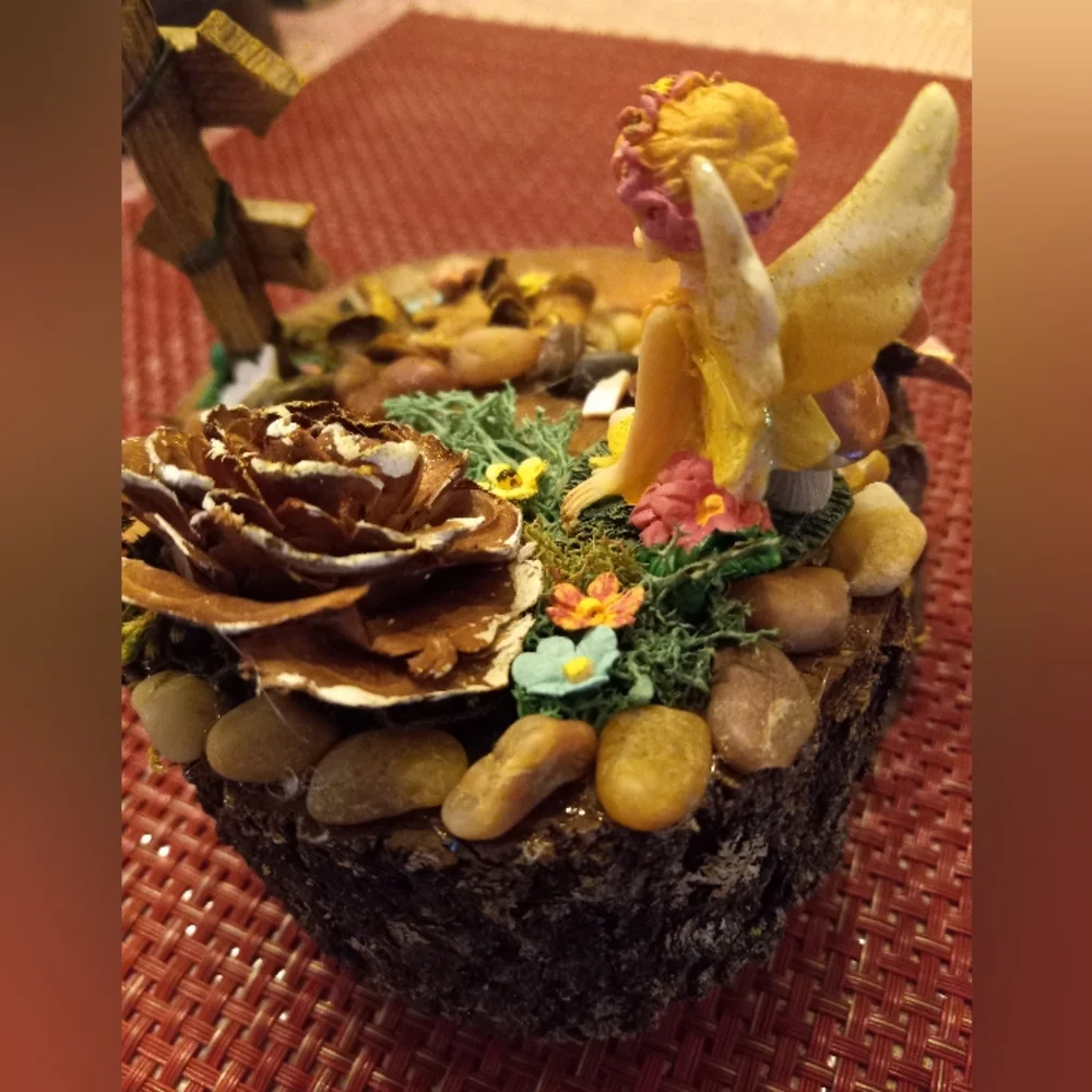 Hand Crafted Fairy Garden - Picture 3 of 5